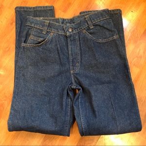 VTG Levi's 506 STUDENT Jeans Sz 29 Orange Tab USA
